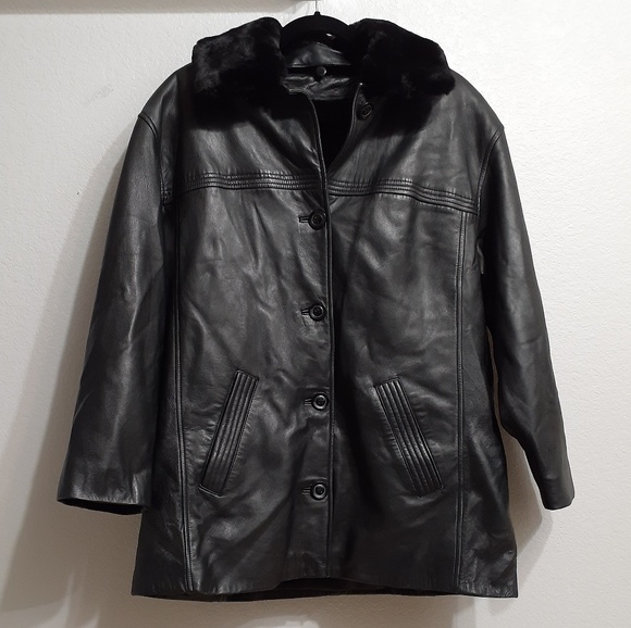 Jackets & Blazers - Leather Coat